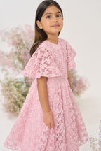 Pink Bow Prom Dress